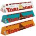 Chocolate Bundle with Toblerone White Chocolate Large Bar 360g With Crunchy Almonds Chocolate Bar 360g & Orange Twist 360g (3 Pack)