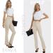 MoFiz Women's Bootcut Yoga Dress Pants with Elastic Waist and Pockets - A01 Light Khaki - Medium - Buy Online on GoSupps.com