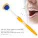 10 Silicone Tongue Cleaning Brushes - Adhesive Tongue Scrapers for Optimal Oral Hygiene | International Shipping Available - Buy Online on GoSupps.com