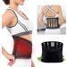 Zjchao Self-Heating Waist Support Belt for Lumbar Pain Relief | Adjustable Lower Back Brace for Muscle Support - Buy Online on GoSupps.com