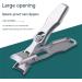 Toenail Clippers for Seniors with Catcher Ultra Sharp Sturdy Fingernail and Toenail Clipper Cutters Professional Extra Large Heavy Duty Toe Nail Clippers Stainless Steel (Color : Black) - Buy Online on GoSupps.com
