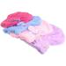 Dianoo 3pcs Cute Ultra Absorbent Dry Hair Cap Set - Bowknot Shower & Spa Caps for Women (Random Colors) - Ideal Hair Drying Solution - Buy Online on GoSupps.com