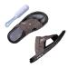 Summer Travel Orthopedic Flip Flops Men Mens Bunion Relief Guide Non-Slip Open Toe Orthopedic Sandals Beach Ring Toe Walking Orthopedic Flip Flops Gift for Dad 6.5 Grey