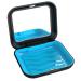 BVN braces braces dentor bite can container for dentition container dentition protes container prosthetic dinner (black + blue)