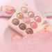 Dasique Shadow Palette 19 Candy Berry - Vegan & Cruelty-Free | 9 Blendable Glitter Shades - Buy Online on GoSupps.com