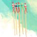 EXCEART 5Pcs Bamboo Ear Cleaning Spoon Chinese Doll Head Earwax Remover Tool - Natural Wood - Buy Online on GoSupps.com