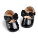 CENCIRILY Baby Girl Mary Jane Shoes Anti-Slip First Walking Bowknot Soft Sole Princess Wedding Dress Flats for 0-18 Month 6-12 Months A01 Black