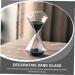Bestonzon Diamond Sandwatch Hourglass - Elegant 5-Minute Glass Timer & Decorative Kitchen Clock | High Borosilicate Crystal Design - Buy Online on GoSupps.com