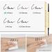 Dual-Sided Rapid Brow Eyebrow Pencil Set - Fine Tip Sweatproof Brow Pen with Combs (Black, 2 Pcs) - Buy Online on GoSupps.com