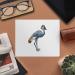 Buy 2 x Microfiber Cleaning Cloths Grey Crowned Crane - Eco-Friendly High Absorbency Ideal for Home & Travel - Fast International Shipping - Buy Online on GoSupps.com