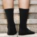 YUEDGE Women's Cotton Crew Socks 5-Pack - Moisture Wicking Athletic Cushioned Socks for Training and Fitness (Size 5-11, Black) - Buy Online on GoSupps.com
