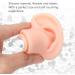 Silicone Ear Model 3 Pair Left and Right Soft Silicone Flexible Model Fake Ear Piercing Practice Human Ear Model with Acrylic Bracket Silicone Ear for Jewelry Display - Buy Online on GoSupps.com