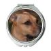 Mirror Compact Mirror Dog Ears Back Brown pocket mirror portable mirror