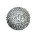 Minkissy Durian ball trigger-point massage ball Plantar fasciitis massage balls Arm massage gear leg roller spiky massage balls office massager foot massage balls fitness yoga-ball body pvc 16x16x8cm gray
