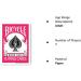 Bicycle Rider Back Fuchsia Deck - Vibrant Playing Cards for Card Game Enthusiasts - Buy Online on GoSupps.com