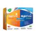 AXIV Day & Night Cold & Flu Medicine Combo Pack Softgels Daytime & Nighttime Relief for Headache Fever Sore Throat Minor Aches & Pains & Cough 48 Softgels