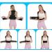Back Support Back Brace Lumbar Support Posture Corrector Back Brace Full Back Support Belt Clavicle Spine Support Reshape Back Support Belt(Small) Small Black - Buy Online on GoSupps.com