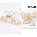 Ahoney Butterfly Claw Clips - Gold Metal Hair Clips for Women - Non Slip Fashion Hair Accessories - Buy Online on GoSupps.com