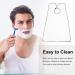 Rowwait Beard Bib Apron Beard Catcher with 2 Suction Cups Portable Beard Shaving Bib Beard Trimmer Catcher Beard Shaving Apron Bib Moustache Grooming Tool for Men's Trimming Hair Cutting Cape(White) - Buy Online on GoSupps.com