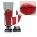 Lip Gloss Tinted Lip Balm Liquid Lipstick Lip Stain Clear Mirror Liquid Lipsticks Long Lasting Non-stick Cup Lip Tint Liquid Blush Lip Glaze Lip Plumper 06 Cherry