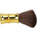 Barber Neck Duster Brush Soft Cleaning Hairbrush Hair Electroplating Process Barber Brush Neck Duster for Hair Salon Golden - Buy Online on GoSupps.com