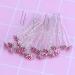 Beaupretty Crystal Hairpins - 20pcs Rose Rhinestone Hair Clips for Bridal & Wedding - Pink Hair Jewelry Accessories - Buy Online on GoSupps.com