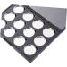 Buy Housoutil 2pcs Empty Makeup Palette - Travel Tray for Powder Eyeshadow | Magnetic Cosmetic Makeup Box - Buy Online on GoSupps.com