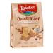 Loacker Quadratini Cappuccino bite-size Wafer Cookies| LARGE Pack of 1 | Crispy Wafers with 4 creamy layers of finest Cappuccino cream filling | great for snacks & desserts | No artificial flavorings, added colors or preservatives | 7.76 oz
