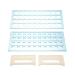Buy Sourcing Map 40-Well Tube Rack - Polypropylene Blue for 0.5ml 1.5ml 1.8ml | International Shipping - Buy Online on GoSupps.com