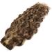 Buy Mila 16/40cm 100% Remy Real Hair Weaving Extensions - Curly Brown/Blond 4/27 100g/PC - International Shipping Available - Buy Online on GoSupps.com