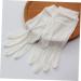 Angoily 1 Pair Grooming Gloves Moisturizing Mittens Gloves for Moisturizing Gloves Silk Gloves Overnight Gloves Hand Lotion Accessories Sun Protection Silk White - Buy Online on GoSupps.com