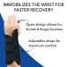 Sammons Preston R-Soft Wrist Support | Stabilization Splint & Immobilizer for Hand Arm & Wrist Recovery | Open Hand Mobility Design | Right Medium 8 - Buy Online on GoSupps.com