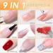 CGACCSD Gel Nail Glue | 15ml 9 in 1 - Multifunctional Nail Gel Nail Art Manicure for Home Salon Women Party Holiday Daily Use Formal Occasions  - Buy Online on GoSupps.com