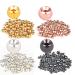 MUUNN 200pcs/lot Fly Tying Tungsten Beads,Cyclops Tungsten Nymph Head Ball for Fly Tying Materials 1.5/2/2.3/2.5/2.8/3/3.3/3.5/3.8/4/4.6/5.5/6.4mm All The Sizes You Need,Combination 4 Colors 200pcs 1.5mm (50Pcs Per Color)