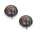 (Hong Kong) Round Pill Box 3 Compartment Pill Box Mini Decorative Pocket Purse Portable Travel Medicine Tablet Vitamin Holder Organizer Pill Case