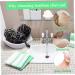 3Pcs Eco-Friendly Large Bath Loofah Sponge | Body Scrubber & Exfoliator for Clean Skin | Black - Buy Online on GoSupps.com
