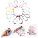 FRCOLOR 21 Pairs Headband Color Hair Tie Hair Ties for Hair Knockers for Girls Rubber Bands for Hair Pom Pom Kids Hair Accessories Girls Hair Band Acrylic Pompom Toddler Girl Child - Buy Online on GoSupps.com