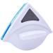 Magnetic Window Cleaner Double-Sided Glass Surface Cleaning Glass Scraping Cleaning Tool for Single-Layer Windows (Color : Blue)