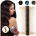 Lovehomily C84omb Double-sided Scalp Massage Comb Fine Tooth Hair Nit Comb Lice Comb Flea Lice Removal Bamboo Shape for Cats Dogs (Black) - Buy Online on GoSupps.com