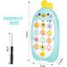 Buy Aolso Baby Phone Musical Toy - Electronic Language Learning Smartphone for Babies & Kids (Chick-Blue) | Perfect Gift for Boys & Girls - Buy Online on GoSupps.com