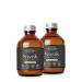 Niyok oral pulling oil made of organic coconut oil "lemon grass & ginger" (2x200ml) mouthwash with essential oils coconut oil pull cure against caries tartar & bad breath vegan tooth oil for oil pulling lemongrass & ingor 200 ml (2 Pack)
