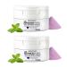 2 PCS Teeth Whitening Powder, Hydroxyapatite Remineralizing Tooth Powder with Niacinamide,R5X Advanced Purple Color Balance Immediate Results, Mint Flavor, 2 * 50 Grams