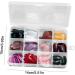 Stick on Nails Multi Colors and Styles Long Short Fake Nails Full | Full Long Ballerina Fake Nails Matte and Glossy False Nail for Women Girls Shangjia - Buy Online on GoSupps.com
