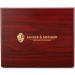 Langer & Messmer High-Quality Munich Shoe Shine Box Available Without Contents or with Multi-Piece Care Set Wooden Shoe Shine Box with Leather Care Creams Shoe Brushes & Cotton Cloths (Mahogany | - Buy Online on GoSupps.com