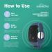 Reliefband Premier Anti-Nausea Wristband | FDA Cleared Motion Sickness Relief | Drug Free | Slate Blue - Buy Online on GoSupps.com
