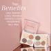 HALEYS Eyeshadow Quad Palette - Long-Wearing Talc-Free Vegan Makeup with Buttery Shades Matte & Glitter Smooth Blending - Buy Online on GoSupps.com
