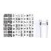 Wirlsweal Nail Art Stencils Set - DIY Stamping Tools for Home & Salon - Premium Nail Decorations - Buy Online on GoSupps.com
