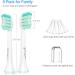 Senyum Replacement Toothbrush Heads for Philips Sonicare - 8 Pack Compatible with Sonicare Electric Toothbrushes - Buy Online on GoSupps.com