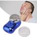 Mini Portable Electric Beard Trimmer Low Noise Rechargeable Beard Cutter 400mAh Battery for Car Travel (Electroplated Blue) - Buy Online on GoSupps.com