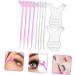 Mipcase 60pcs Eyelash Brush Set - Premium Plastic Applicators for Fake Eyelashes | Cosmetic Bag Included - International Shipping Available - Buy Online on GoSupps.com